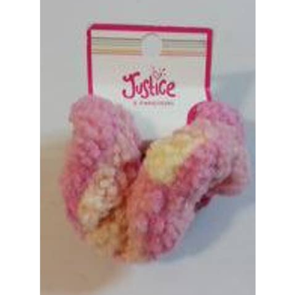 Justice 3 Piece Hair Twisters. Pink. New!